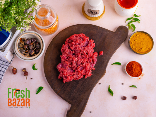 BEEF OMAN(SALALAH) BONELESS MINCE WITHOUGHT FAT -500G