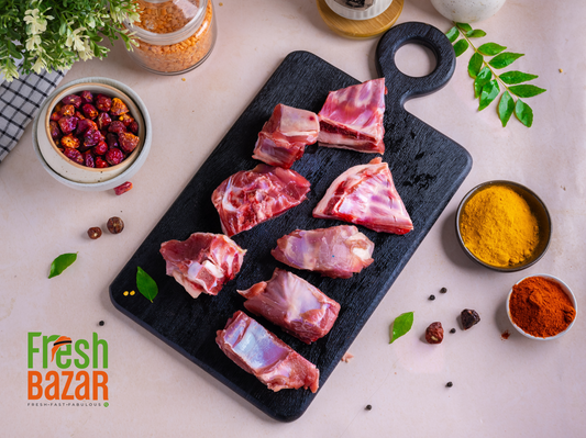 MUTTON INDIAN BONE IN BIRIYANI  CUTT FROM SHOULDER -500G