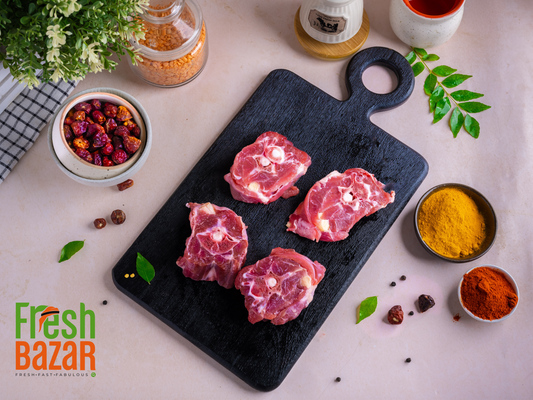 MUTTON INDIAN NECK STEAK  CUTT -250G