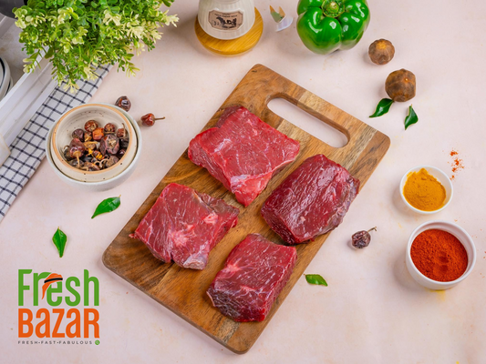 BEEF NDIAN BONELESS MADHBI CUTT FROM SHOULDER -500G