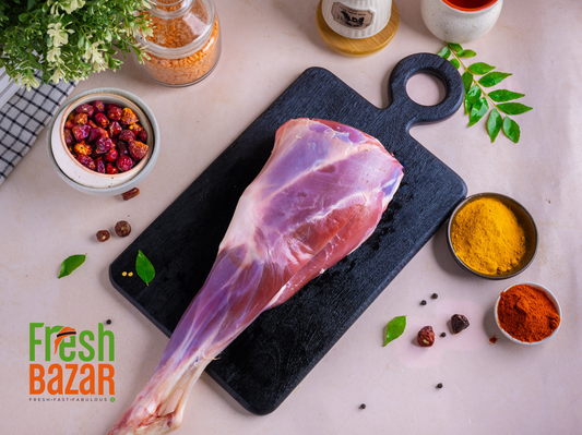 MUTTON SOMALIA LEG STEAK  CUTT