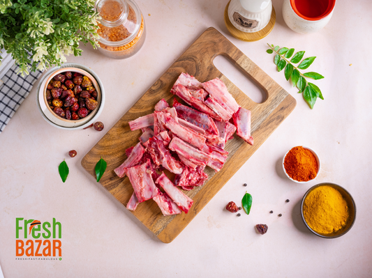 MUTTON SOMALI RIB  BONES FOR SOUP  -250G