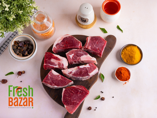 LAMB AUSTRALIA BONE IN SHUWAMANDI FROM LEG CUTT-500G