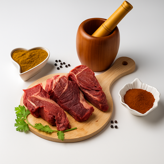 BEEF PAKISTAN BONE IN MADHBI CUTT FROM SHOULDER - 500G