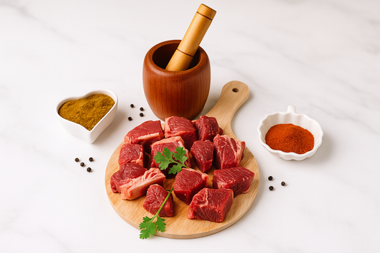 BEEF PAKISTAN BONE IN FRY  CUTT FROM LEG -500G