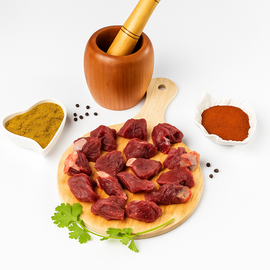 BEEF PAKISTAN BONELESS FRY  CUTT FROM SHOULDER -500G