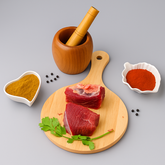 BEEF PAKISTAN BONELESS SHUWA MANDI CUTT FROM SHOULDER - 500G