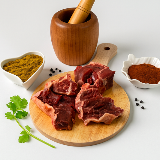 BEEF PAKISTAN BONELESS MADHBI CUTT FROM SHOULDER -500G