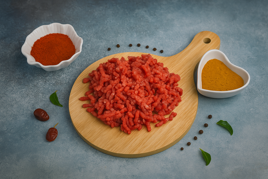 BEEF PAKISTAN BONELESS MINCE WITHOUGHT FAT-500G