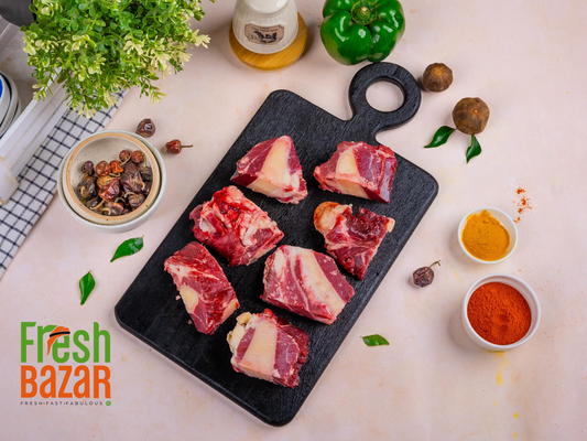 BEEF OMAN(SALALAH) BEEF BONE IN BIRIYANI CUTT FROM LEG-500G