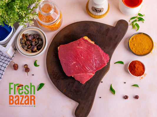 BEEF OMAN(SALALAH) BEEF BONELESS MADHBI CUTT FROM SHOULDER-500G