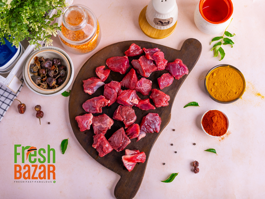 BEEF OMAN(SALALAH) BONELESS FRY CUTT FROM LEG -500G