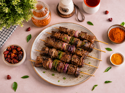 Indian Mutton Boneless Mishkak Cubes