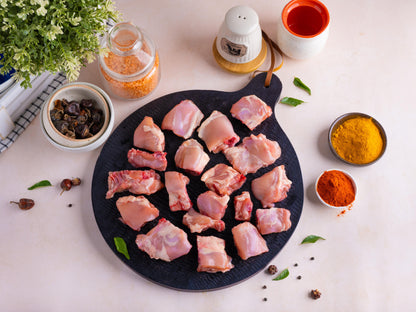 Fresh Chicken Curry Cut - Small pcs (cleaned)